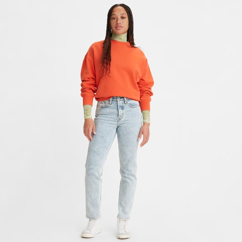 Levi’s wedgie fit ankle jeans
